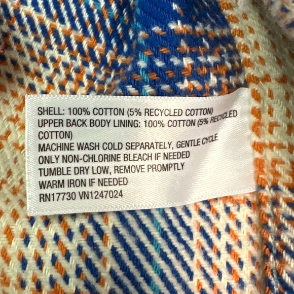 Goodfellow Men’s Plaid Button-Up Shirt Size L - Picture 7 of 7